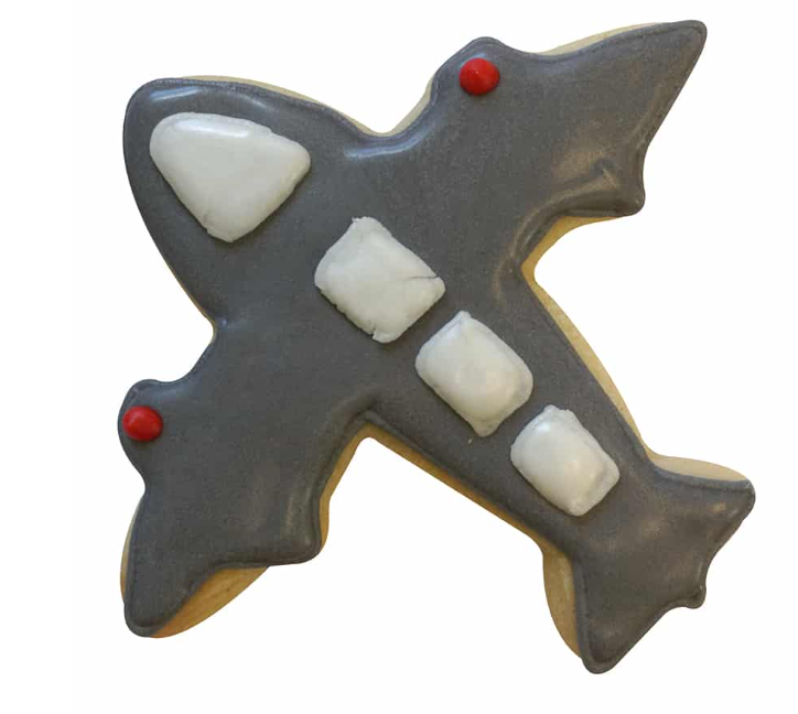 Airplane Cookie Cutter 4in