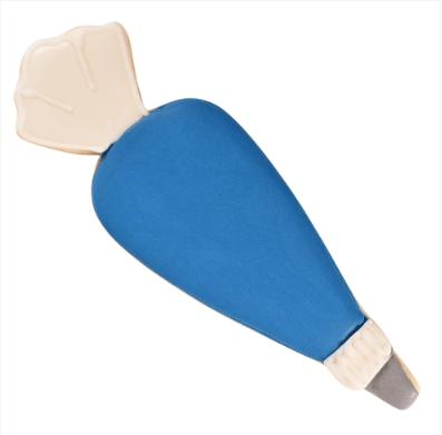 Piping Bag Metal Cookie Cutter – 4.5 Inch
