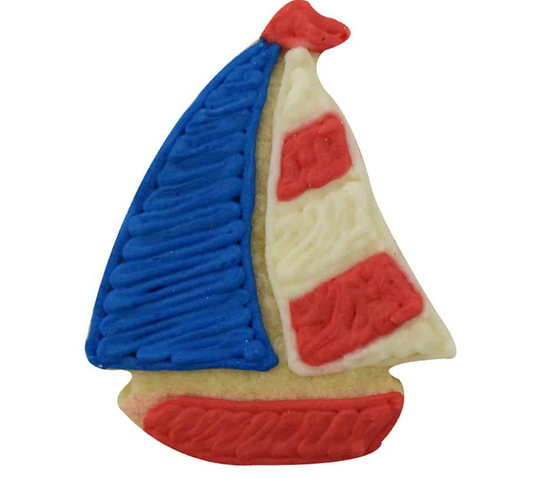 Sailboat Metal Cookie Cutter – 3.5 Inch