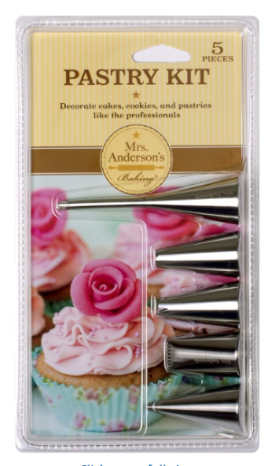 Pastry Tip Set 5pc