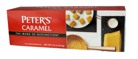 Peters Caramel 5lb Blocks - Case of 6 Bulk