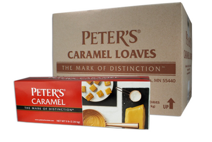Peters Caramel 5lb Blocks - Case of 6 Bulk