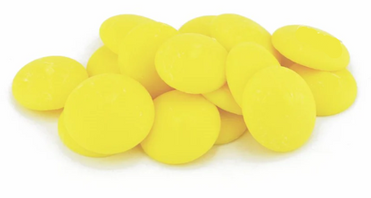 Merckens Yellow Chocolate Wafers 25lbs Bulk Case