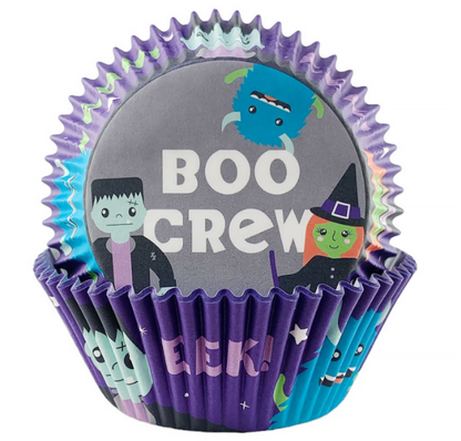 Cupcake Liners Standard Halloween Boo Crew 24-Count