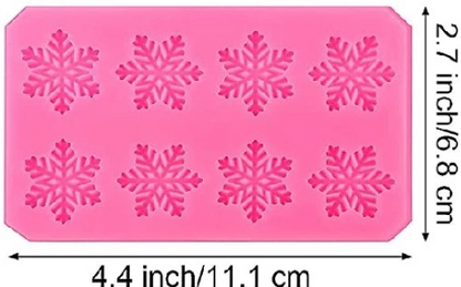 Silicone Snowflake Mold