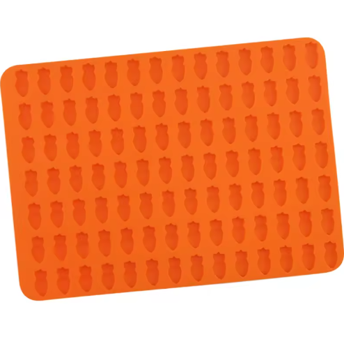 Easter Mini Carrot Silicone Mold - Chocolate, Hard Candy, Gummies