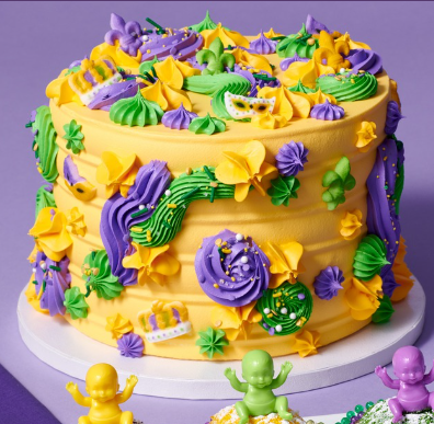 Mardi Gras Royal Trio Food Coloring Set