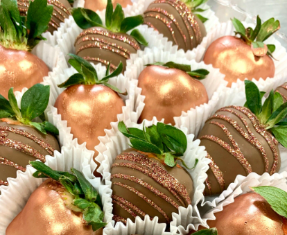Edible Luster Dust Rose Gold .25 Oz