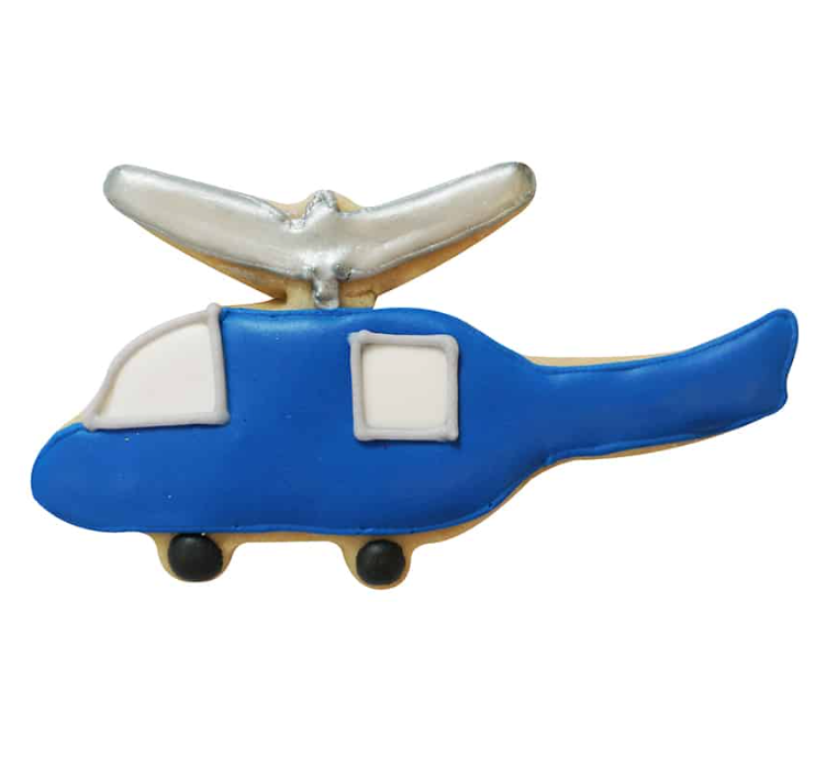 Helicopter Cookie Cutter 5in
