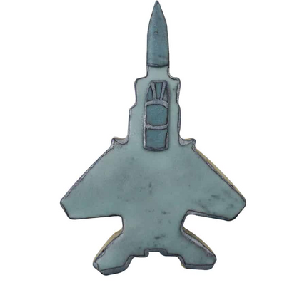 Fighter Jet Cookie Cutter 4.75in