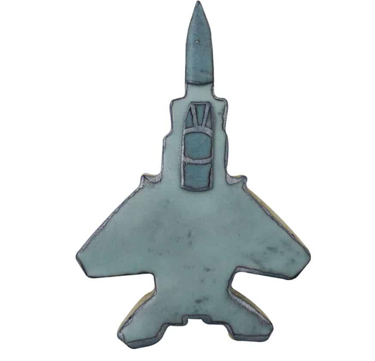 Fighter Jet Cookie Cutter 4.75in