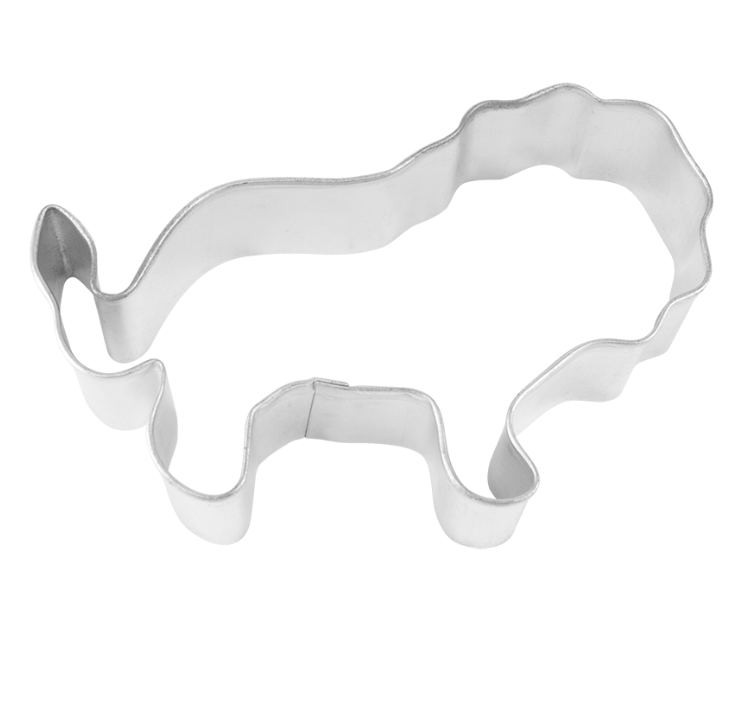 Lion Standing Cookie Cutter 3.75in