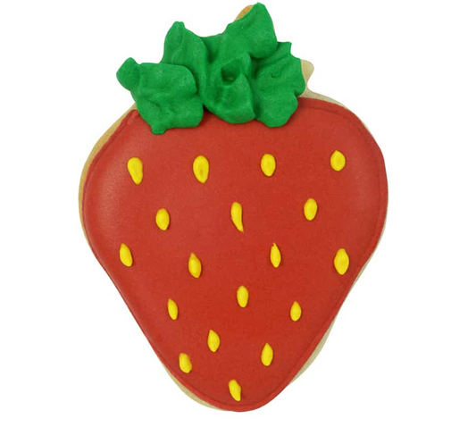 Strawberry Cookie Cutter 2.5in