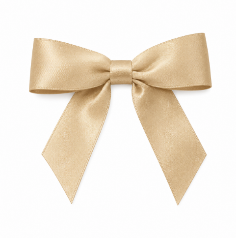 Small Bow Nude 10 Pk