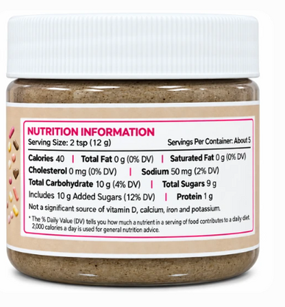 All Natural Brown Cookie Icing by Frosting Factory 2 oz