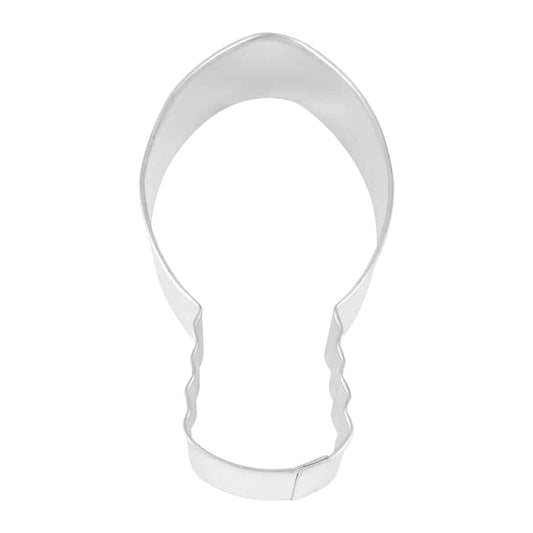 Christmas Light Bulb Metal Cookie Cutter 4.25"