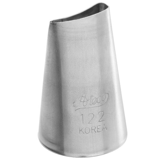 Large Curved Flower Petals & Decorative Borders Piping Tip – Ateco #122