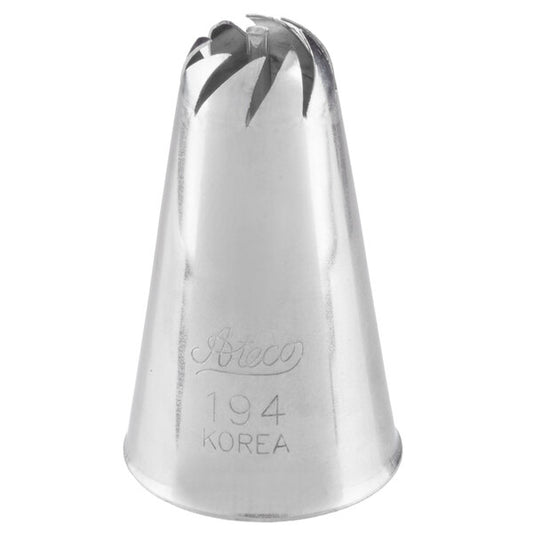 One-Squeeze Centerless Flowers & Swirled Flowers Piping Tip – Ateco #194 Drop Flower Tip