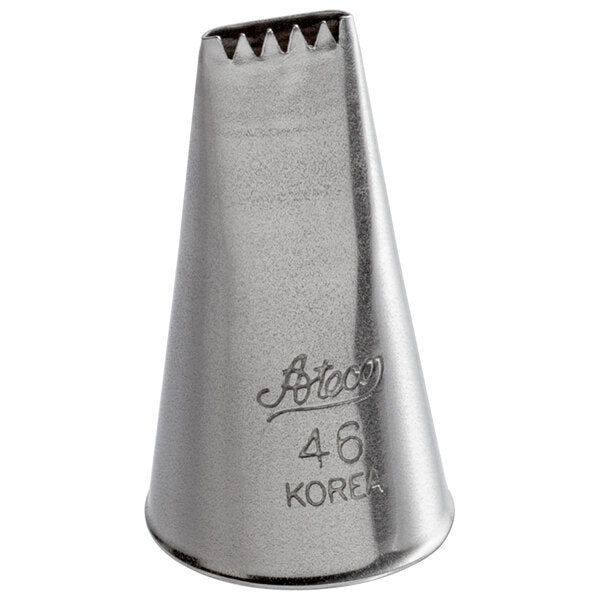 Wide Ribbed Ribbons & Basketweave Piping Tip – Ateco #46