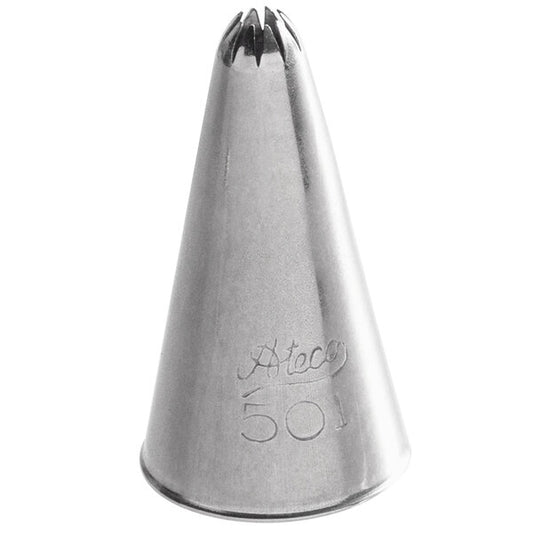 Small Rosettes, Stars & Shells Piping Tip – Ateco #501