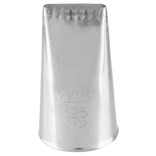 Wide Basketweave, Ribbed Ribbons & Smooth Stripes Piping Tip – Ateco #895