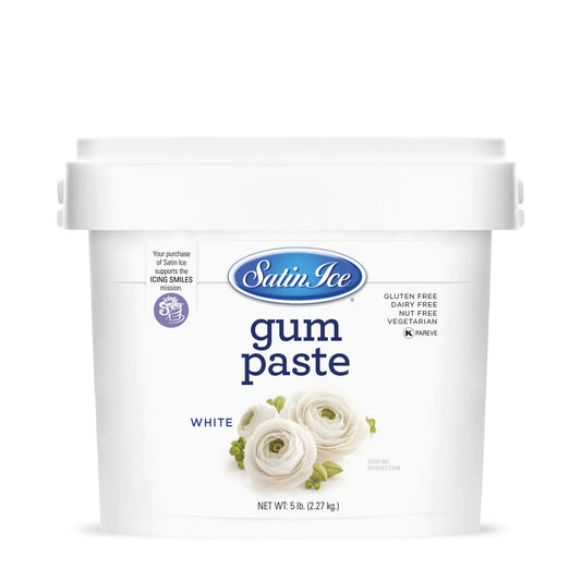 Satin Ice White Gumpaste 5lb