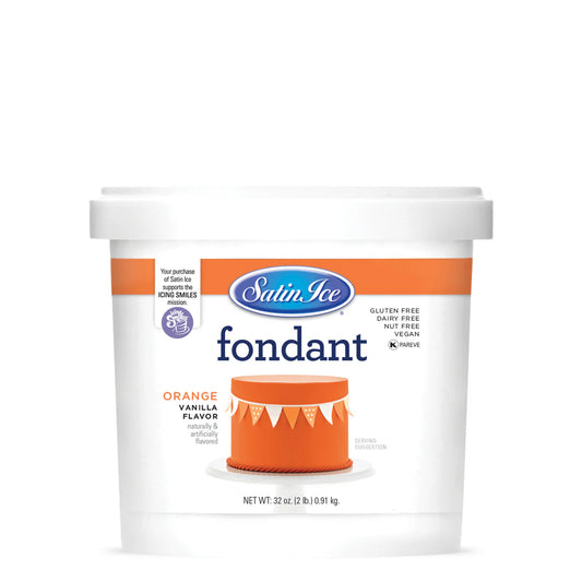 Orange Fondant 2 lb
