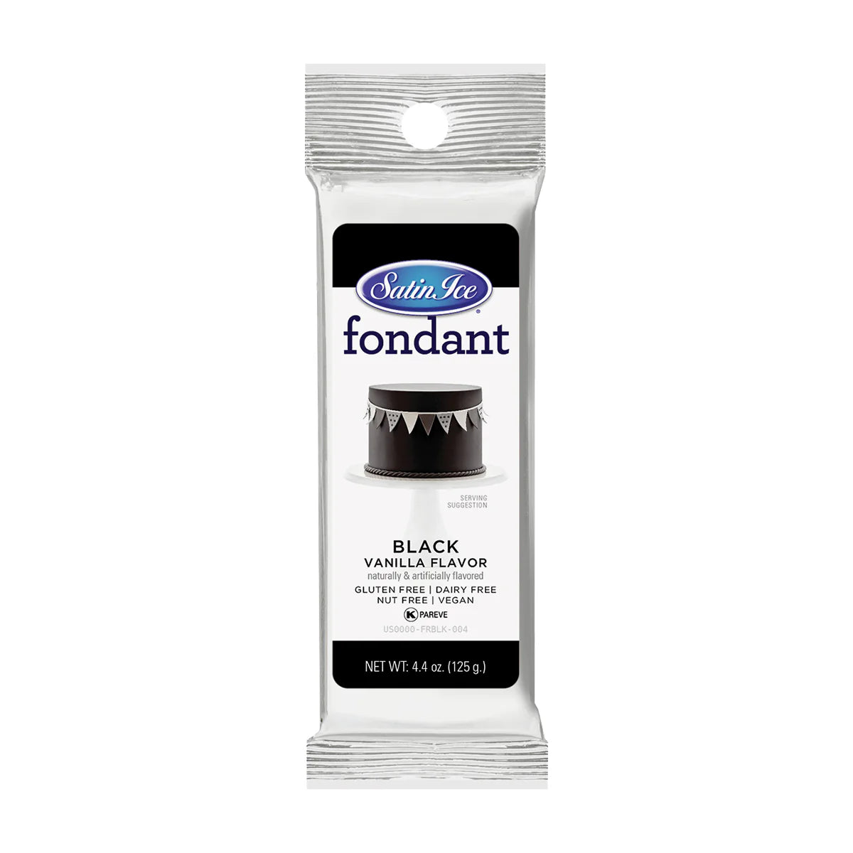 Fondant Black 4.4oz