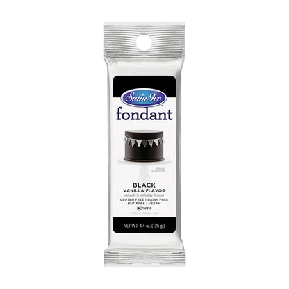 Fondant Black 4.4oz