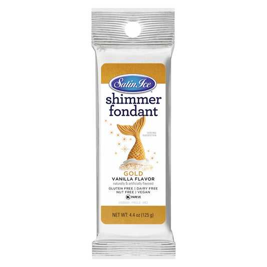 Fondant Shimmer Vanilla Gold 4.4oz