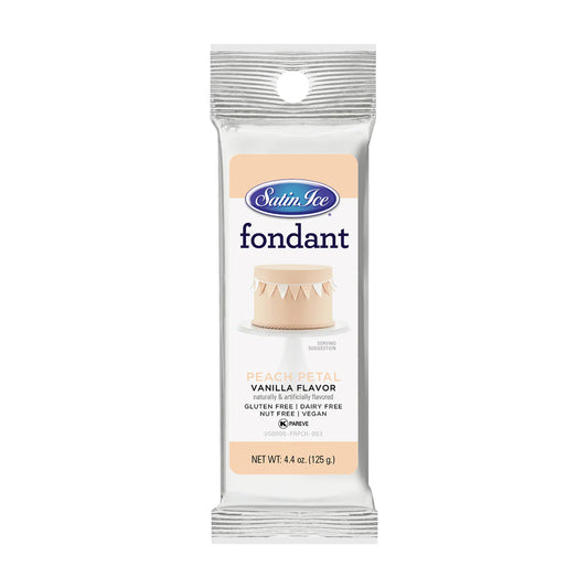 Peach Petal Vanilla Fondant 4.4oz