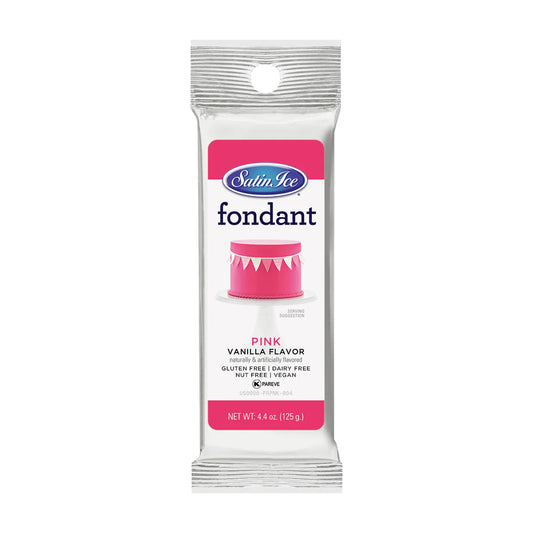 Pink Vanilla Fondant 4.4oz