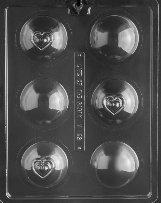 Life Of The Party Valentine Heart Bomb Mold