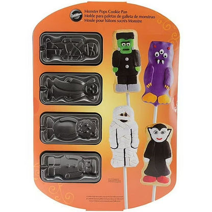 Retired Wilton Monster Pops Cookie Pan