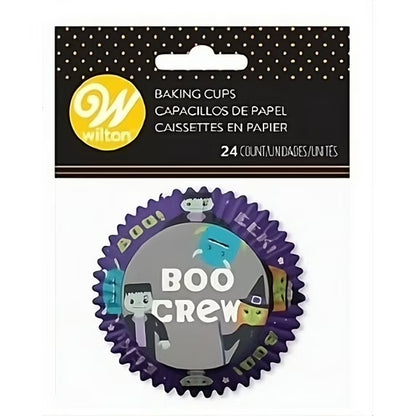 Cupcake Liners Standard Halloween Boo Crew 24-Count