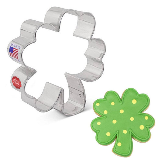 Four Leaf Clover Cookie Cutter. (Bag of 1 Dozen)