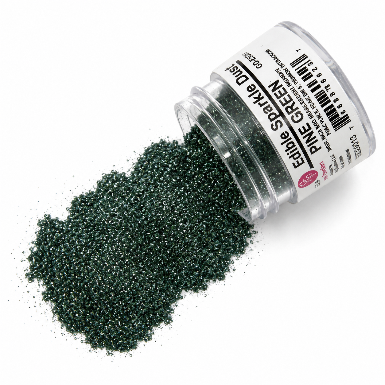 Edible Sparkle Glitter Pine Green .25 Oz