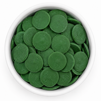 Merckens Chocolate Wafers - Dark Green