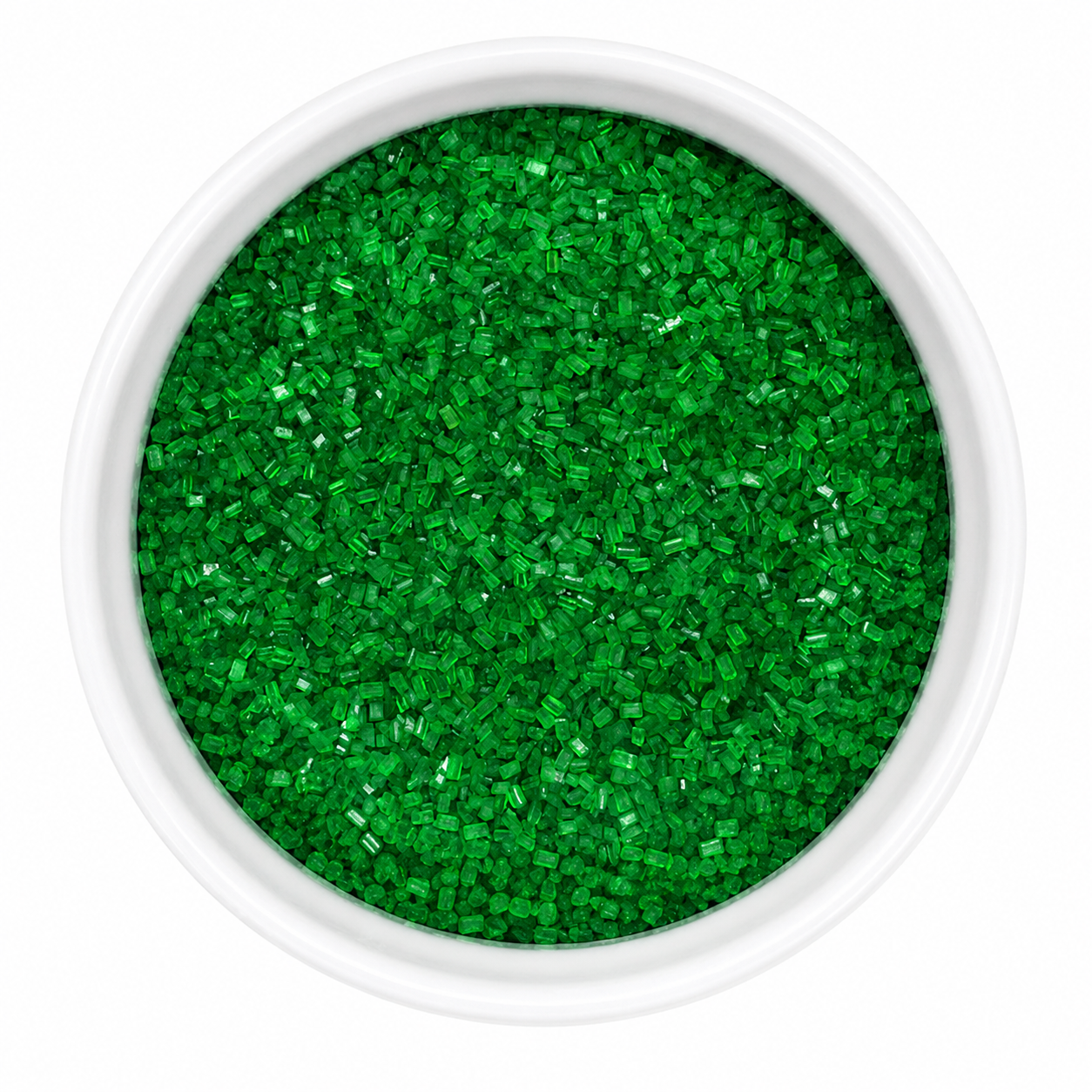 Green Coarse Sugar Crystals