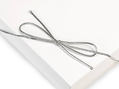 Gold Stretch Loop Cords with Pre-Tied Bow 19" - 10 pack