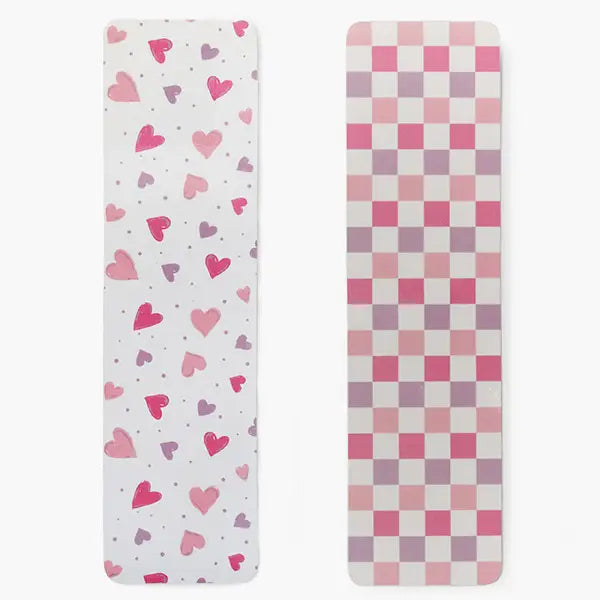 Grease-Proof Valentine Cookie Backer Boards – Hearts & Checkerboard 25 ...
