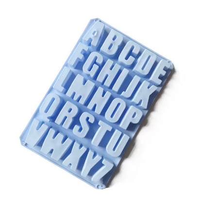 Alphabet Letter Silicone Mold Uppercase A–Z