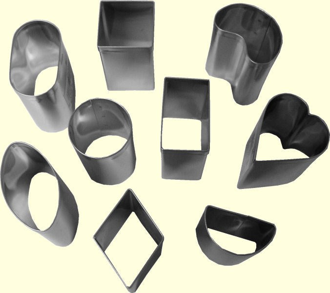 ATECO Petit Four Cutter Set 9 Pc