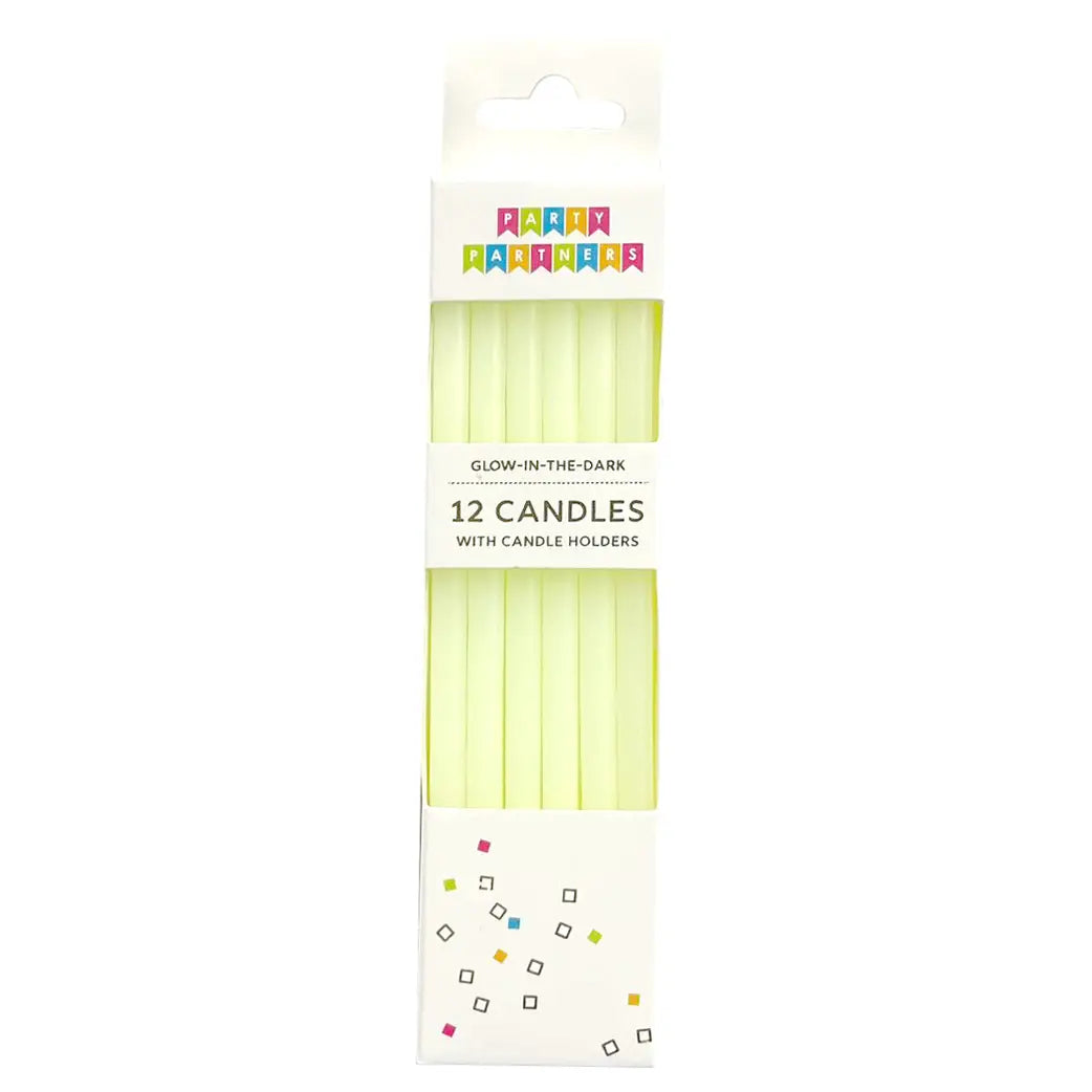 Glow In The Dark Candle Set 12 Count