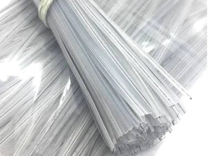 Clear Twist Ties 6" 100-count