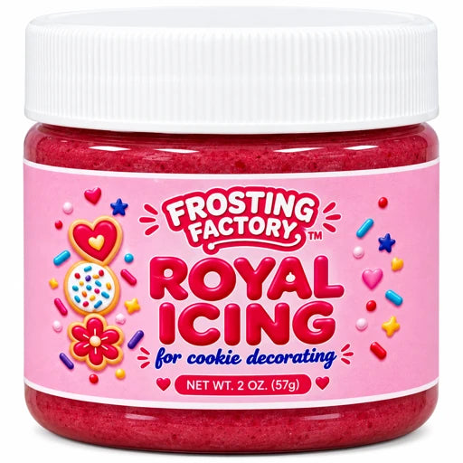 All Natural Dusty Red Cookie Icing by Frosting Factory 2 oz