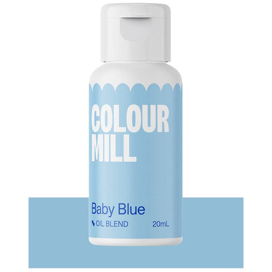 Colour Mill Oil-Blend Food Coloring, 20 Milliliters, Baby Blue