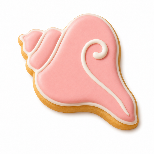 Conch Seashell Cookie Cutter 3 inch