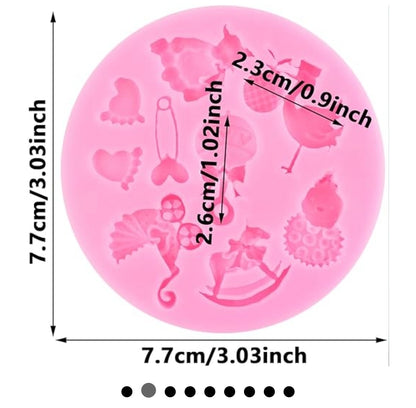 Baby Shapes Silicone Mold
