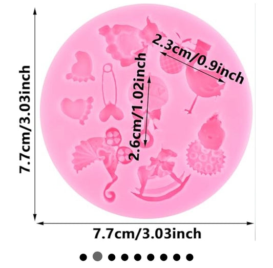 Baby Shapes Silicone Mold